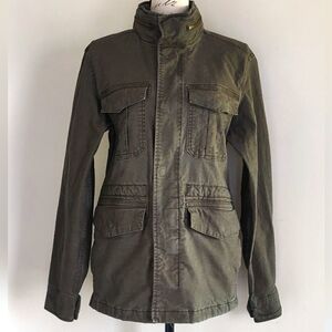 Old Navy hooded utility jacket.
